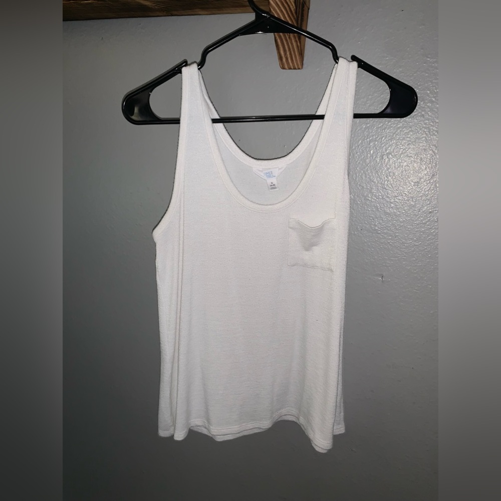 White tank top